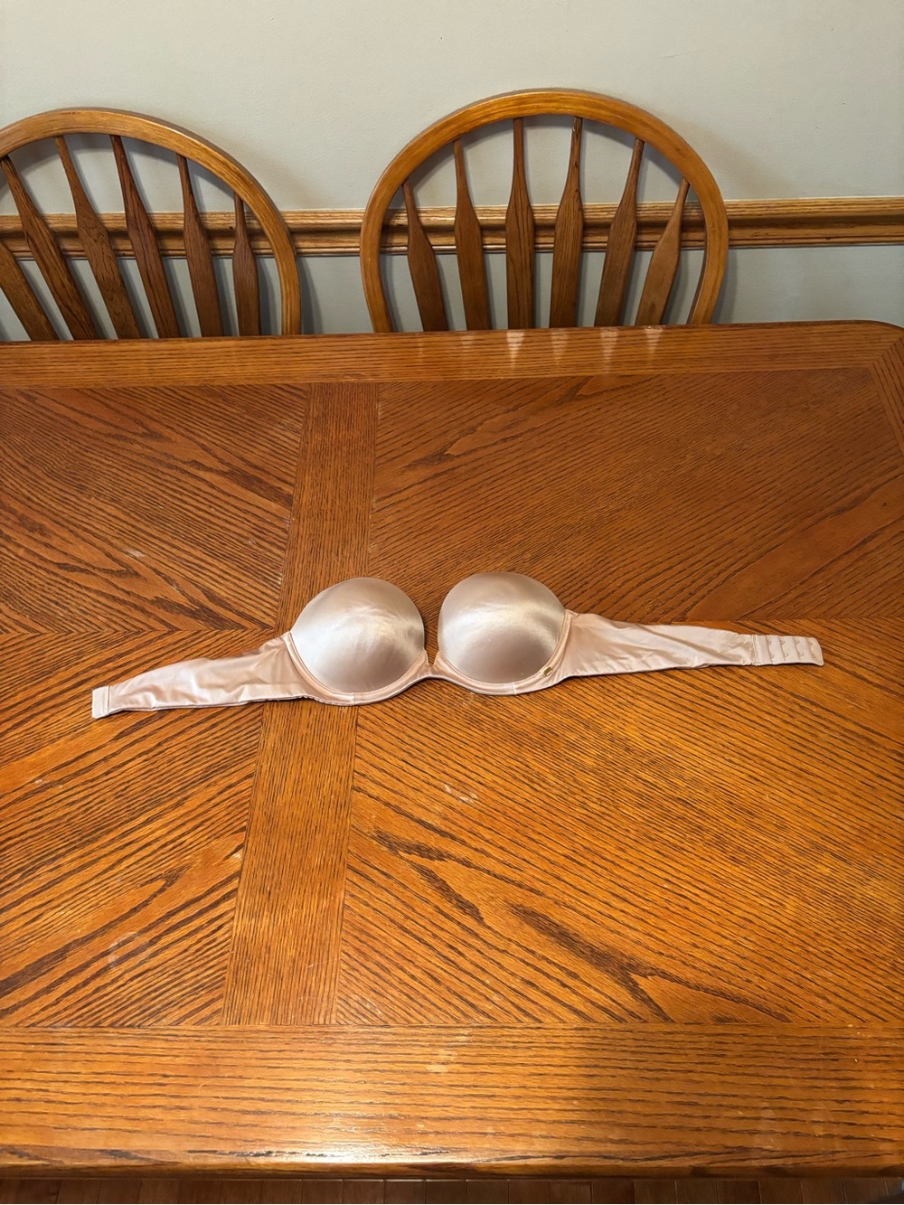 Victoria's Secret Beige Satin Convertible Bra